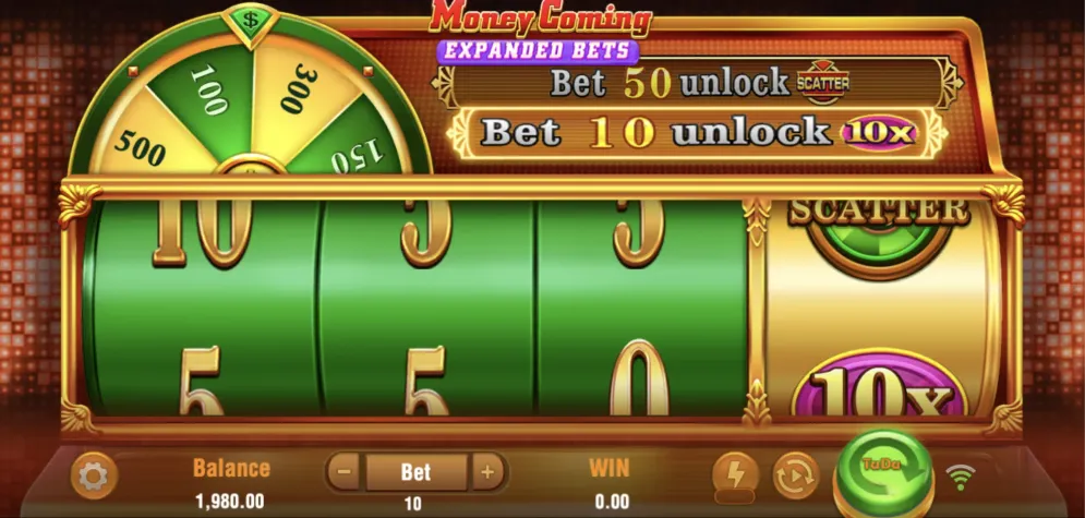 Money Coming Expanded Bets